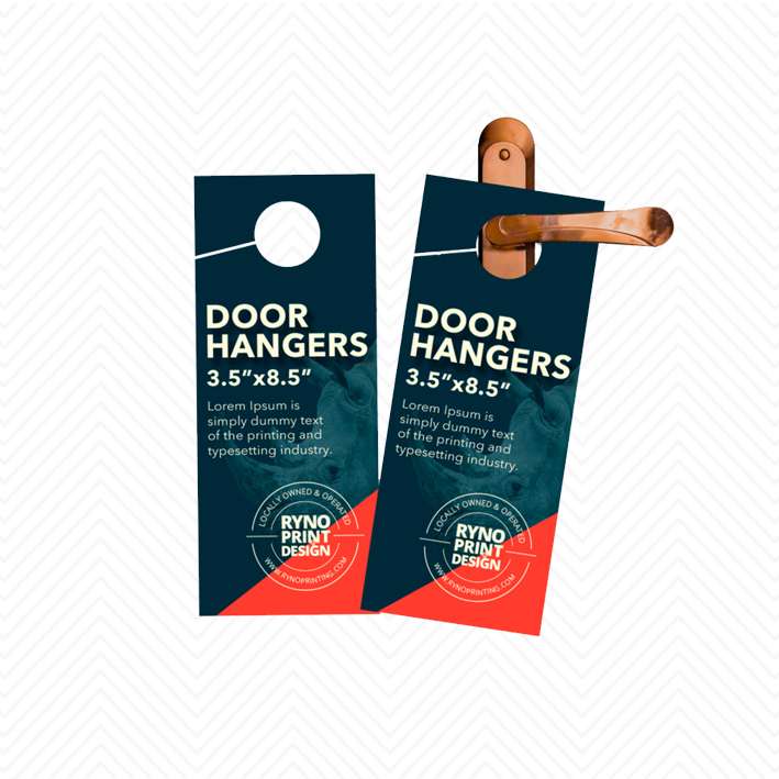 Door Hanger Printing services in Dubai